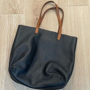 Madewell Black Transport Tote